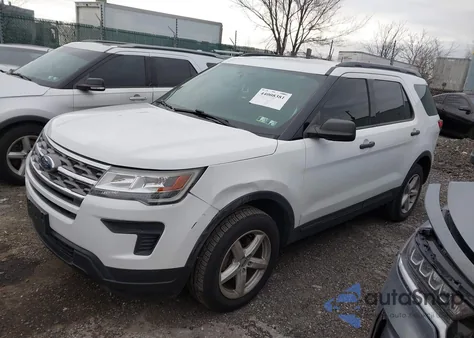 2018 Ford Explorer from USA, damaged, VIN 1FM5K8BH5JGC45401